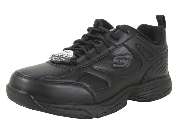  Skechers Work Women's Dighton-Bricelyn Memory Foam Slip Resistant Sneakers Shoes 