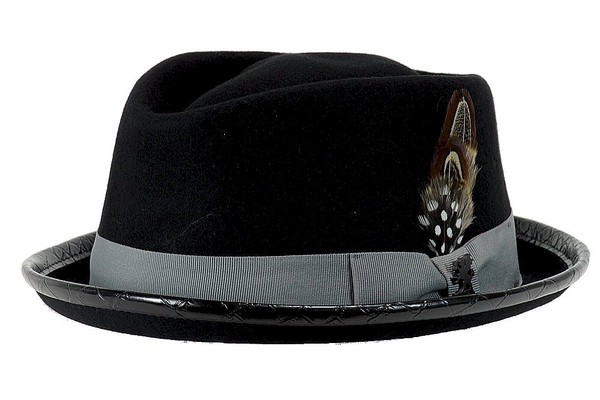 stacy adams pork pie hat