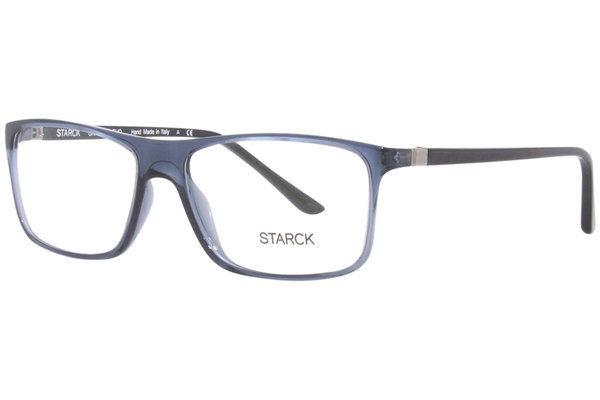  Starck SH1365X Eyeglasses Frame Men's Full Rim Rectangular 