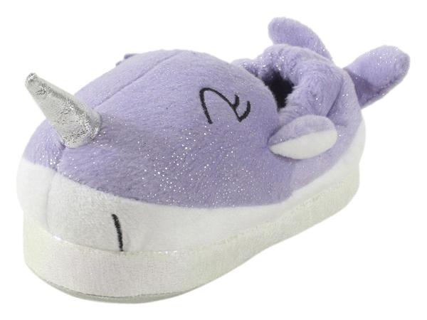  Stride Rite Toddler/Little Girl's Maggie Light Up Narwhal Slippers Shoes 