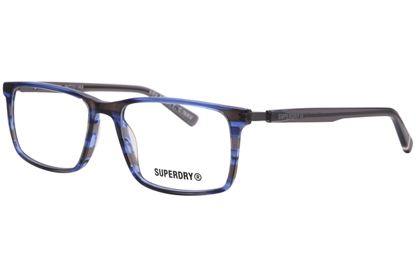  Superdry SDOM007T Eyeglasses Men's Full Rim Rectangle Shape 