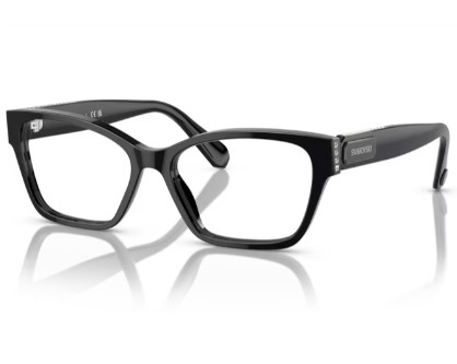 Swarovski SK2013 Eyeglasses Women's Full Rim Rectangle Shape