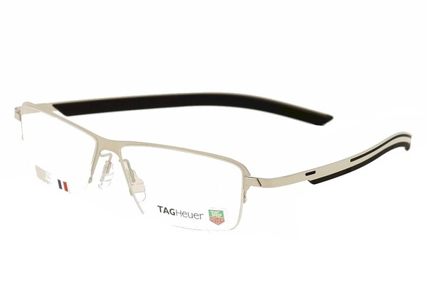  Tag Heuer Eyeglasses TH3824 TH/3824 Semi-Rim Optical Frame 