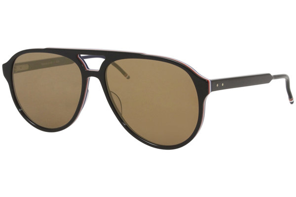  Thom Browne New York TBS408 Sunglasses Men's Pilot Shades 