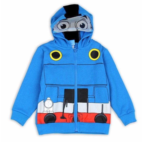  Thomas & Friends Toddler Boy's Thomas The Train Full Zip Masked Hoodie 