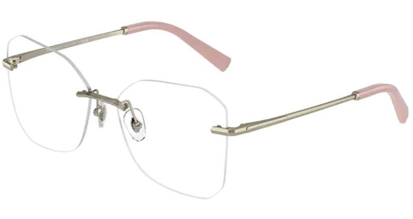 Tiffany & Co. TF1150 Eyeglasses Women's Rimless Butterfly Shape