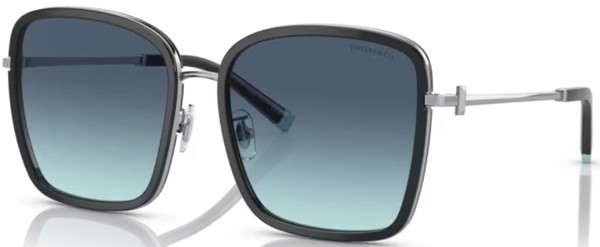  Tiffany & Co. TF3087D Sunglasses Women's Square Shape 