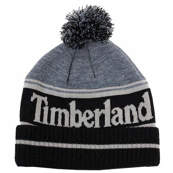  Timberland Men's Color-Blocked Logo Watch Cap Beanie Hat (One Size Fits Most) 