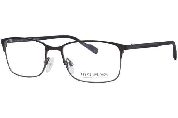 TitanFlex 827071 Eyeglasses Men's Full Rim Rectangle Shape