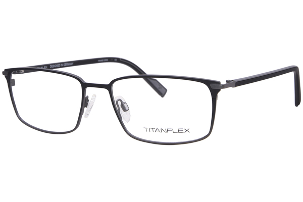 TitanFlex 827079 Eyeglasses Men's Full Rim Rectangle Shape