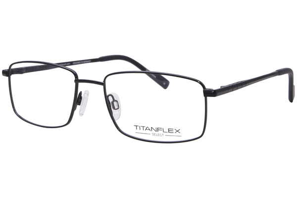 TitanFlex 827082 Eyeglasses Men's Full Rim Rectangle Shape