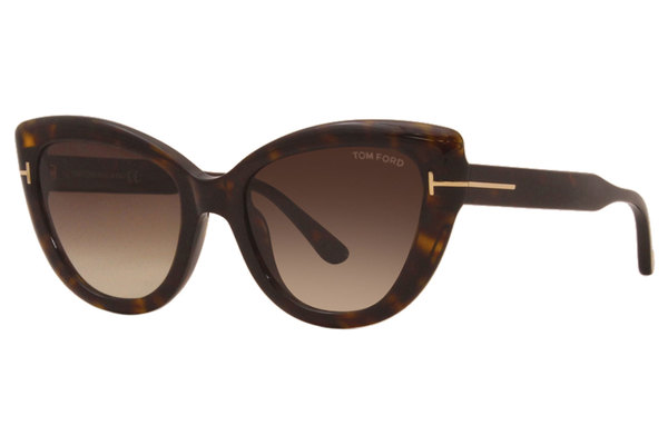  Tom Ford Anya TF762 Sunglasses Women's Fashion Cat Eye 