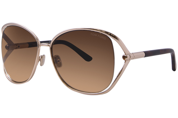  Tom Ford FT1091 Sunglasses Women's Round Shape 