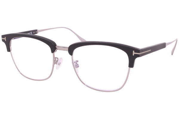  Tom Ford TF5590-F-B Eyeglasses Men's Titanium Full Rim Square Optical Frame 