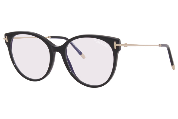  Tom Ford TF5770-B Eyeglasses Women's Full Rim Round Shape 