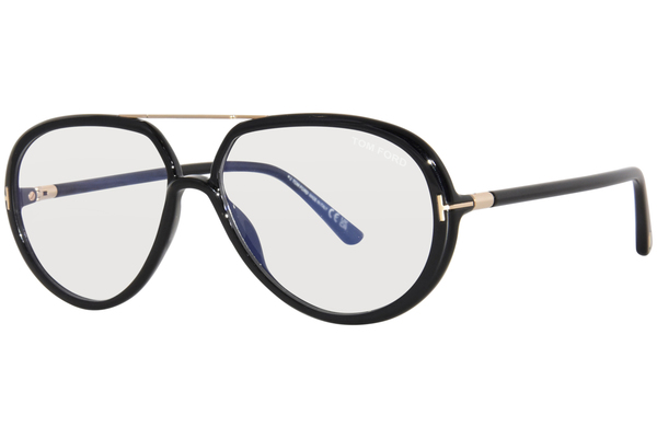  Tom Ford TF5838-B Eyeglasses Full Rim Pilot 