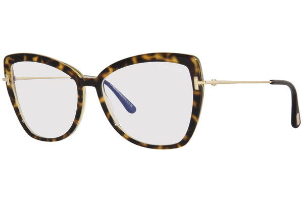  Tom Ford TF5882-B Eyeglasses Women's Full Rim Butterfly Shape 