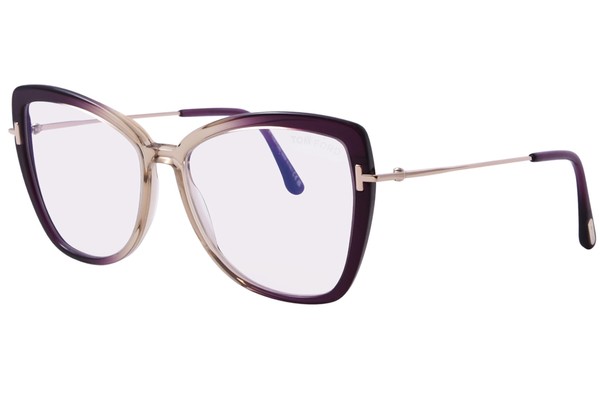  Tom Ford TF5882-B Eyeglasses Women's Full Rim Butterfly Shape 