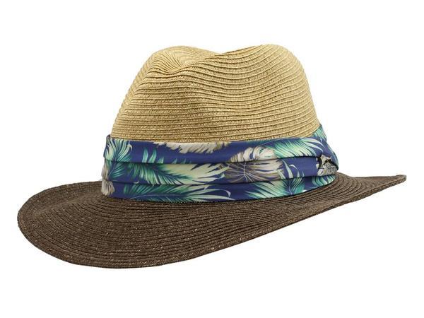  Tommy Bahama Men's Toyo Braid Safari Hat 