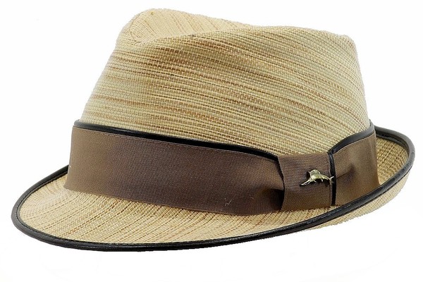  Tommy Bahama Men's Toyo Straw Fedora Hat 