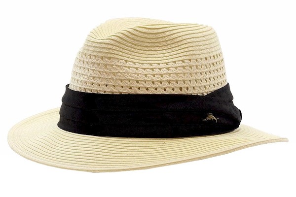  Tommy Bahama Men's Two-Tone Toyo Straw Panama Hat 