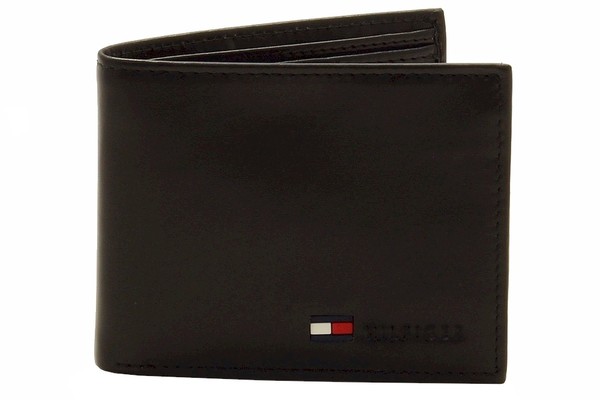  Tommy Hilfiger Men's Genuine Leather Coin Wallet 