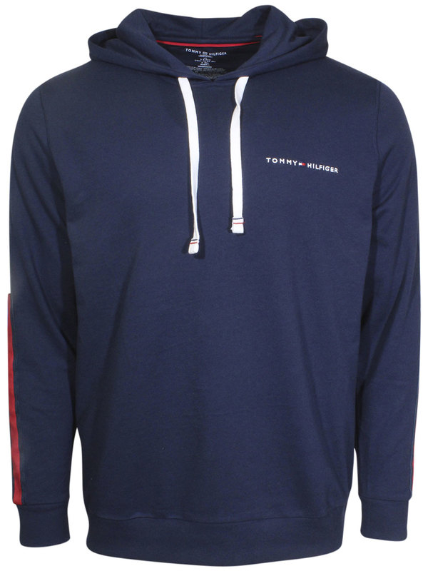  Tommy Hilfiger Men's Pullover Hoodie Sweatshirt Logo Stripe 