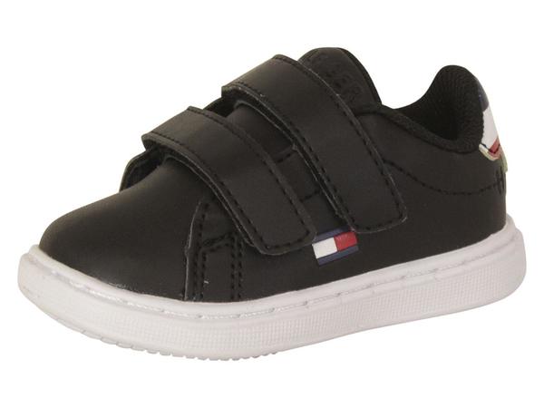  Tommy Hilfiger Toddler Boy's Iconic Court Alt Sneakers Shoes 