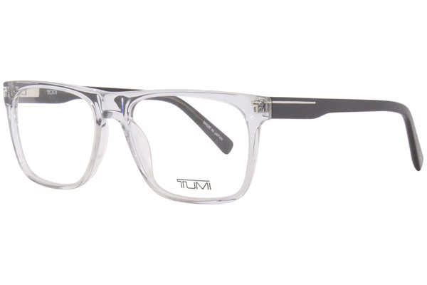  Tumi VTU014 Eyeglasses Men's Full Rim Rectangular Optical Frame 