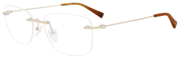  Tumi VTU020 Eyeglasses Men's Full Rim Rectangle Shape 