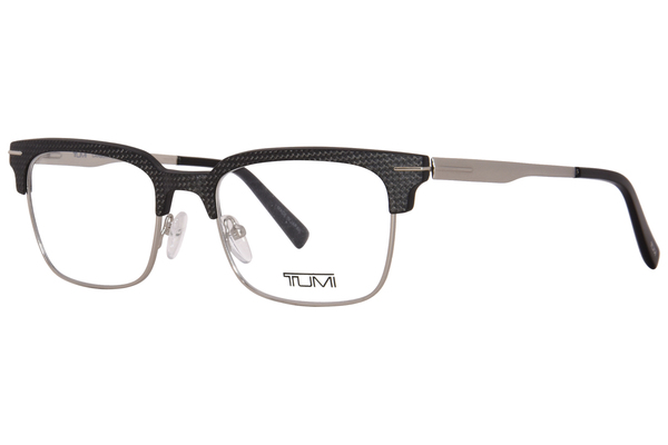 Tumi VTU026 Eyeglasses Men's Full Rim Square Shape