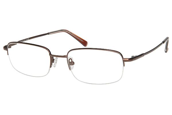 Tuscany Men's Eyeglasses 488 Half Rim Optical Frame