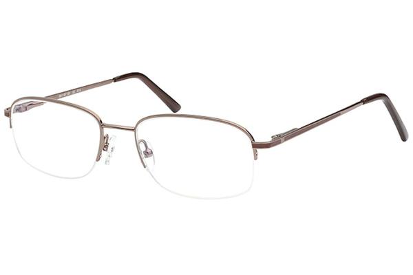 Tuscany Men's Eyeglasses 515 Half Rim Optical Frame