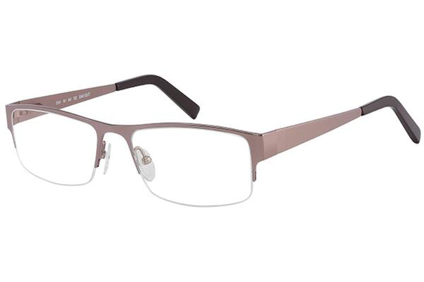 Tuscany Men's Eyeglasses 543 Half Rim Optical Frame