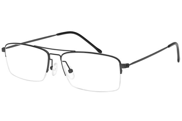 Tuscany Men's Eyeglasses 620 Half Rim Optical Frame