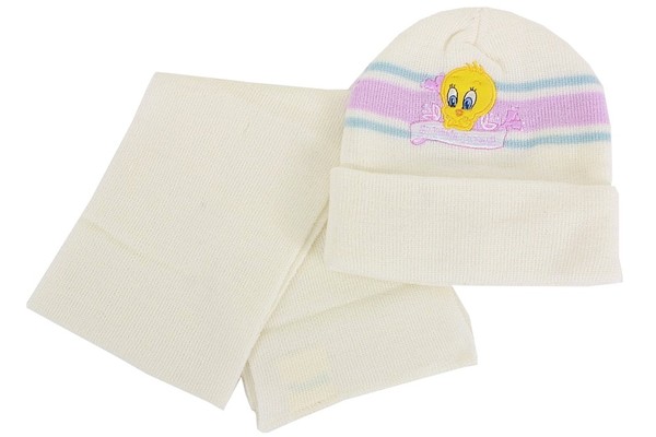 infant hat and scarf set