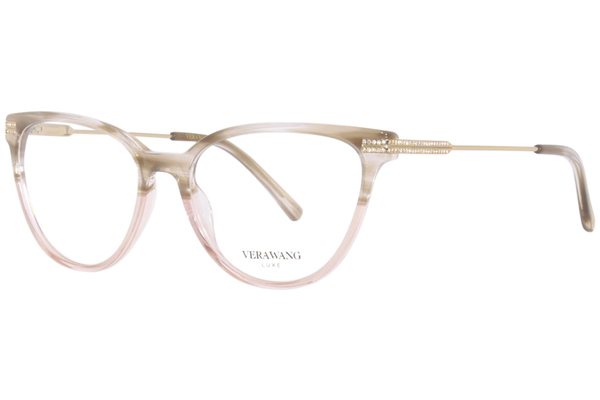  Vera Wang Attica Eyeglasses Women's Full Rim Cat Eye 