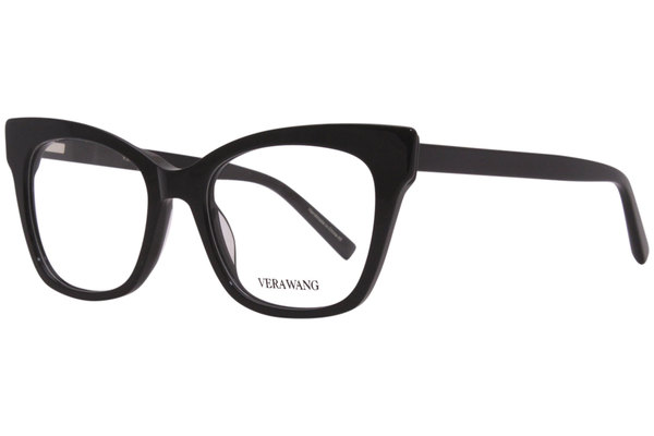 Vera Wang V558 Eyeglasses Women's Full Rim Cat Eye