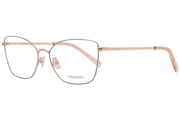  Vera Wang V574 Eyeglasses Women's Full Rim Cat Eye Optical Frame 