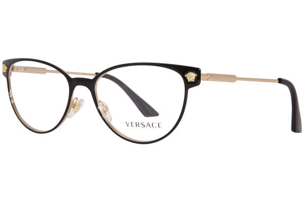  Versace 1277 Eyeglasses Women's Full Rim Cat Eye 