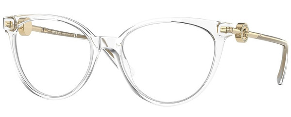 Versace 3298-B Eyeglasses Women's Full Rim Round Shape