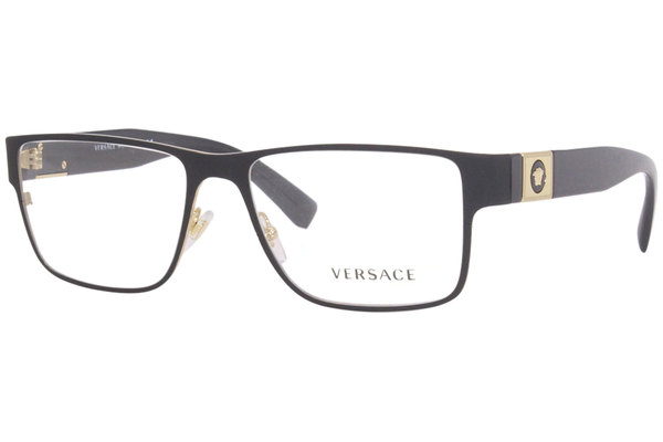  Versace VE1274 Eyeglasses Men's Full Rim Rectangle Optical Frame 