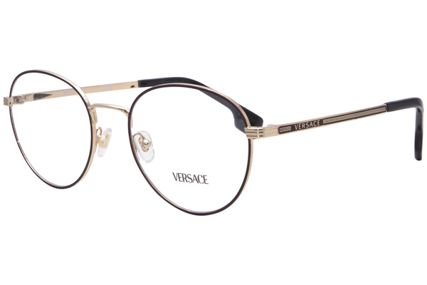  Versace VE1279 Eyeglasses Men's Full Rim Round Shape 