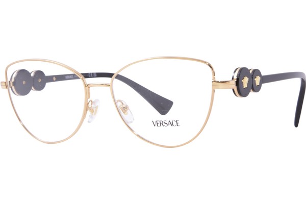  Versace VE1284 Eyeglasses Women's Full Rim Cat Eye 