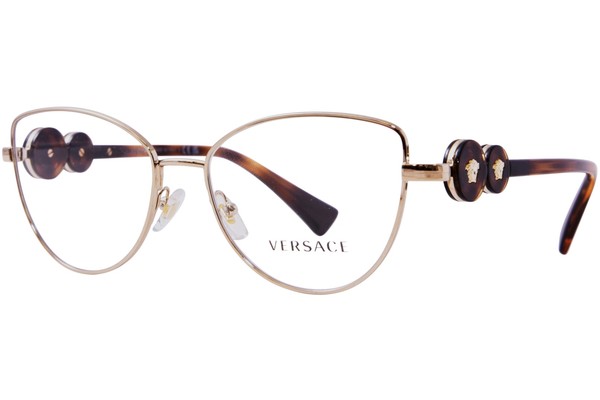  Versace VE1284 Eyeglasses Women's Full Rim Cat Eye 