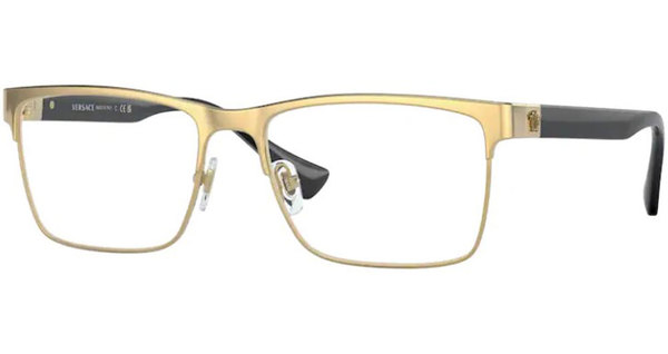 Versace VE1285 Eyeglasses Men's Full Rim Rectangle Shape