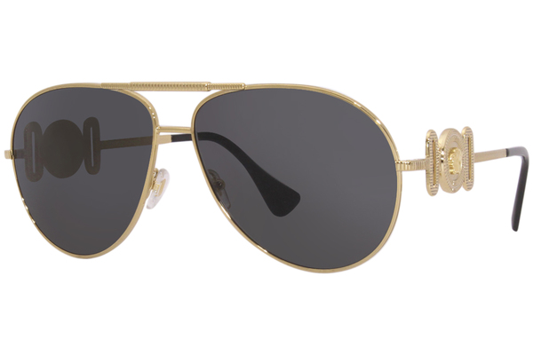  Versace VE2249 Sunglasses Pilot Shape 