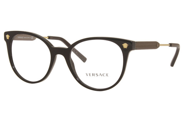 Versace VE3291 Eyeglasses Women's Full Rim Cat Eye Optical Frame