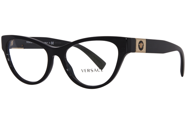 Versace VE3296 Eyeglasses Women's Full Rim Cat Eye Optical Frame