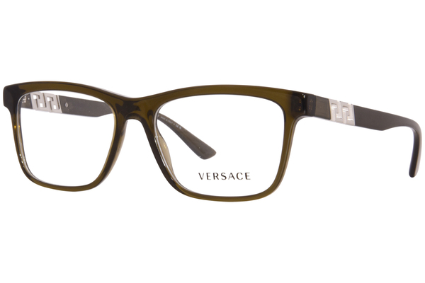  Versace VE3319 Eyeglasses Men's Full Rim Square Shape 